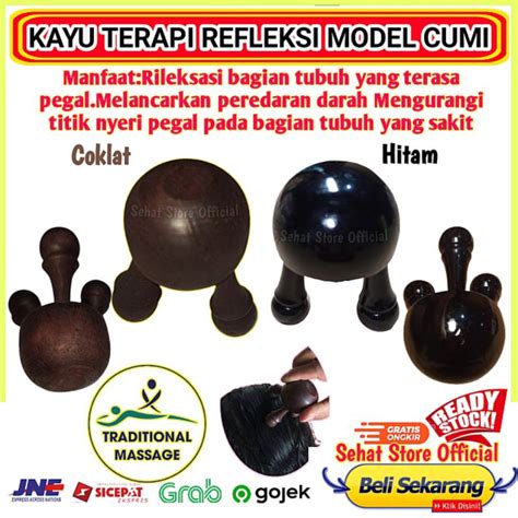 Jual Alat Pijat Kayu Tradisional Cumi Kaki Untuk Kepala Dan Punggung