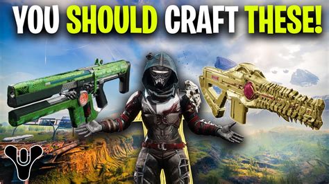 Must Have Craftable Weapons From Each Category In Season Destiny