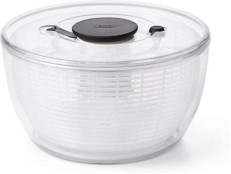 OXO Essoreuse à salade Good Grips 4 0 transparente 6 L Amazon fr