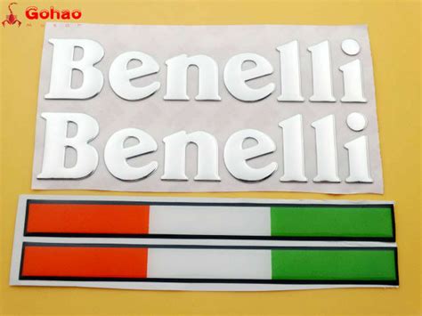 Set Fuel Tank Fairing Emblem Decal Italy Bar For Benelli Bn Bj Tnt300