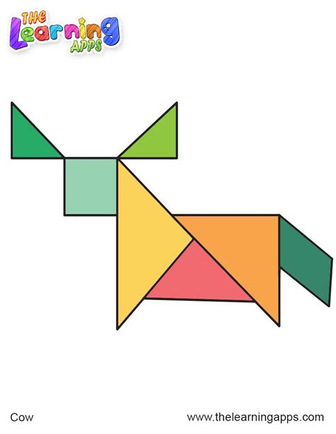 Free Tangram Animal Printables for Kids