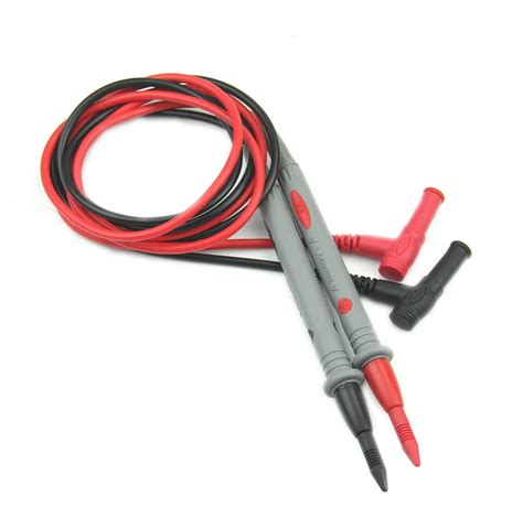 1 Pair Universal Probe Test Leads Pin 1000v 10a For Digital Multimeter Needle Tip Meter Multi