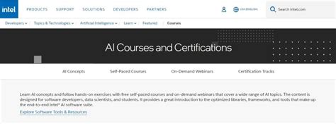 Intel Free Online Courses With Certificate 2025