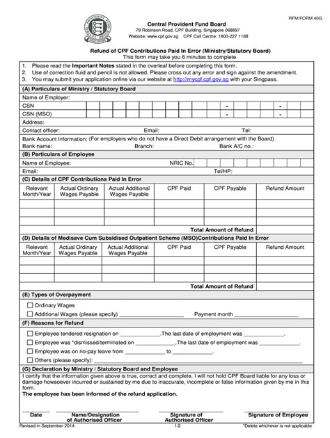 Cpf Form Fill And Sign Printable Template Online Us