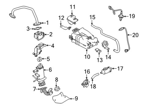 Emission Components Nissan Altima