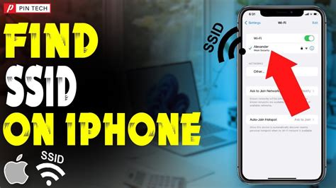 How To Find Ssid On Iphone Pin Tech Youtube