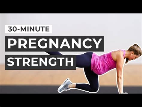 Learn Advanced Pregnancy Workout Minute Full Body Pregnancy Strength