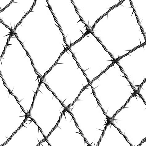 Premium Photo Barbed Wire Seamless D Vector Isolated On