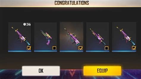 Opening Rare Legendary Guns Crate In Free Fire How To Get Permanent Gun