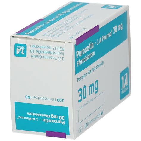 Paroxetin A Pharma Mg St Mit Dem E Rezept Kaufen Shop Apotheke