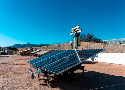 Torre de Iluminação Solar para Áreas Rurais