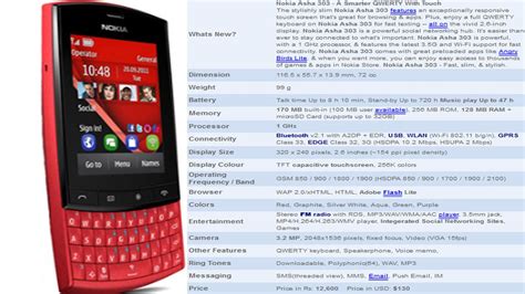 Nokia Mobile Nokia Asha 303 Price And Specs Mobile Price Pakistan