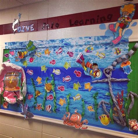 1000 Ideas About Ocean Bulletin Boards On Pinterest Bulletin Boards Sea Bulletin Board And