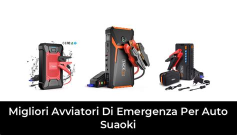 Migliori Avviatori Di Emergenza Per Auto Suaoki Nel Recensioni