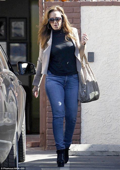 Leah Remini Steals Best Friend J Los Style As She Arrives At Dwts