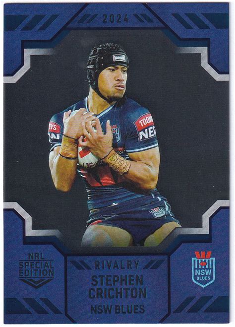 2024 Tla Nrl Rivalry State Of Origin Silver Special S02 Stephen