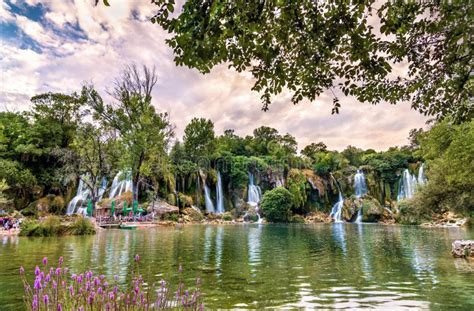 Kravica Waterfalls On The Trebizat River In Bosnia And Herzegovina