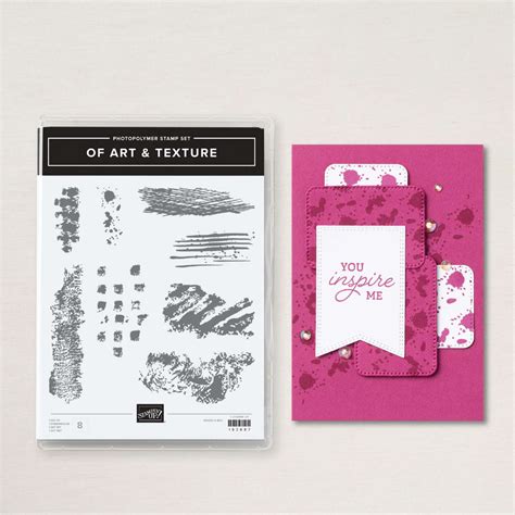 Of Art Texture Stamp Set By Stampin Up