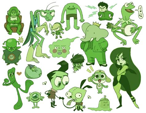Green Characters