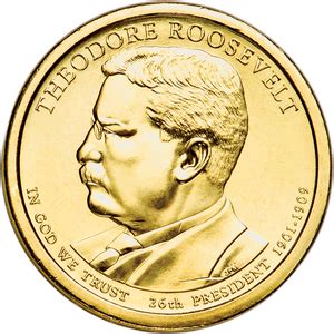 2013-D Theodore Roosevelt Presidential Dollar | Littleton Coin Company