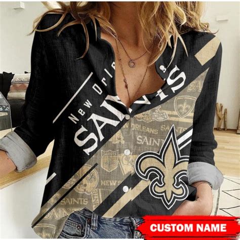 New Orleans Saints Personalized Woman Shirt Bgwshirt Anz Dgift