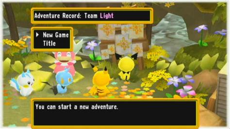 Pok Mon Mystery Dungeon Go For It Radiant Adventure Squad Screenshots