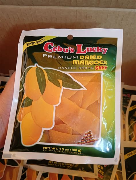 Cebu Lucky Premium Dried Mango 100 Grams From Cebu Lazada Ph