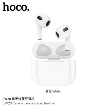 Audífonos Bluetooth V5,3 Hoco EW20 Blanco Inalámbrico De Alta Calidad y ...