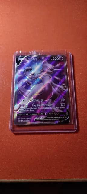 Carte Pokemon Mewtwo Swsh Promo Ultra Rare V Fa Ep E Et Bouclier Go