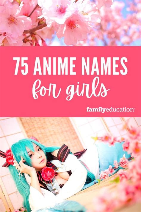 102 Kawaii And Cute Anime Girl Names With Meanings Girl Character Names Japanese Anime