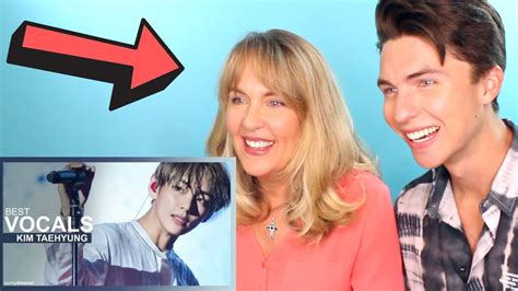 VOCAL COACH And His MOM React To BTS V S LIVE VOCALS Her First