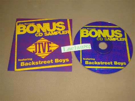 Backstreet Boys Jive Records Bonus Cd Sampler 1998 Zomba Cd Mercadolibre