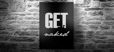 Get Naked Print Get Naked Art Print Get Naked Wall Art Etsy