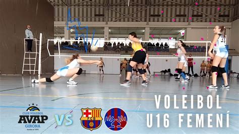 Club voleibol AVAP Girona VS BARÇA CVB 6ª Jornada Novembre 2022