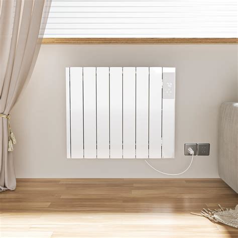 ZIONHEAT 1500W Panel Heater - Electric Wall/Freestanding Aluminium ...