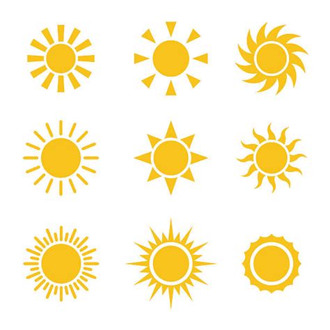 Royalty Free Sun Clip Art Vector Images And Illustrations Istock