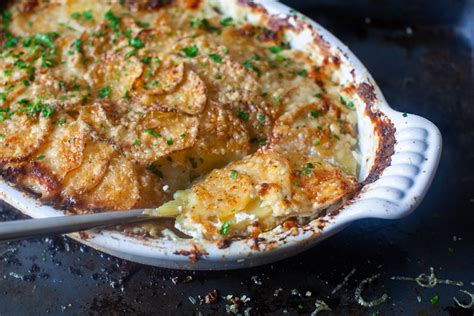 Ina Garten Scalloped Potatoes Recipe Drain The Potatoes And Garlic And Process Them Together