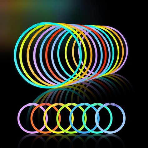 Pack Glow Sticks Party Supplies Malaysia Ubuy