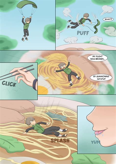 Commission Tenten Vore Page 1 By Gentlefeet On Deviantart