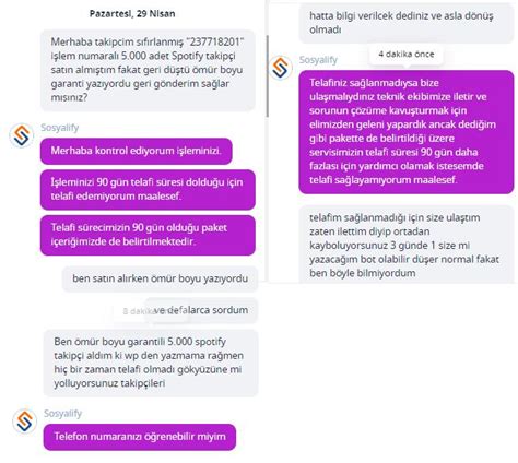 Sosyalify Teknik Ekibe S Zde Letilen Garanti Takip Iler Ikayetvar