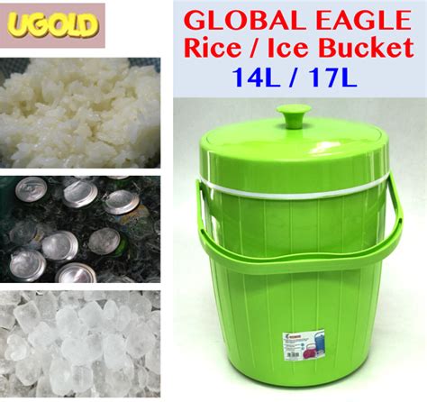 Global Eagle Rice Ice Bucket L L Ice Box Cooler Box