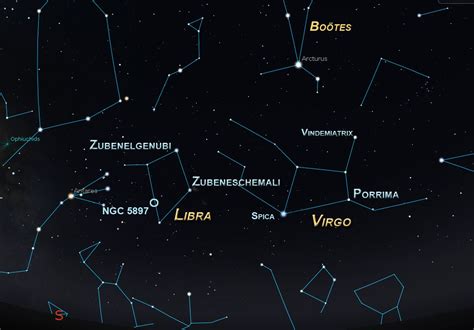 How to Find the Libra Constellation in the Night Sky