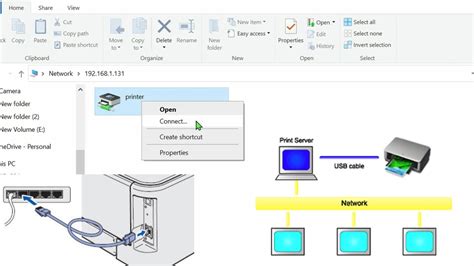 How To Share Printer On Network Connect With Printer By IP Address