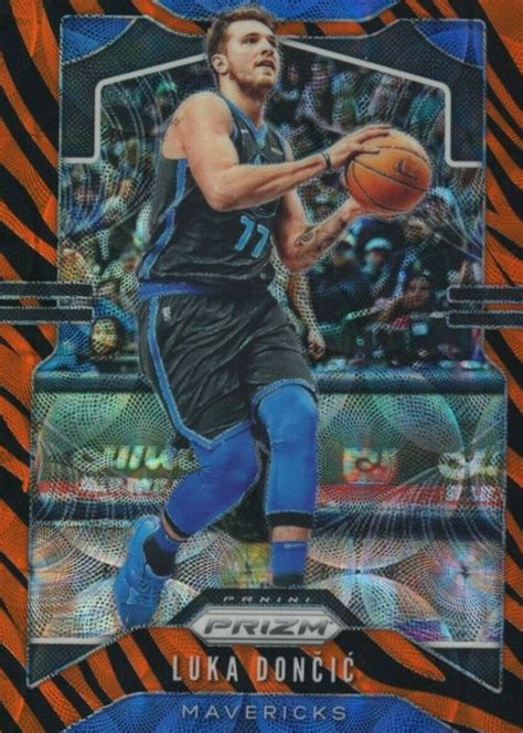 Luka Doncic 2019 Prizm 75 Choice Tiger Stripe SSP Price Guide