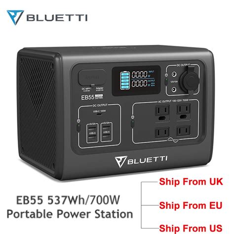 Bluetti Eb Portable Power Station W Wh Solar Generator With