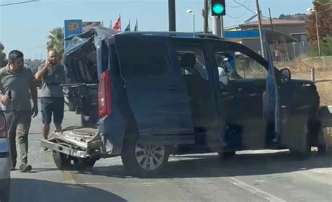 Milas Bodrum karayolunda trafik kazası 3 yaralı Haber Milas