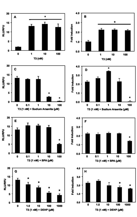 Effect Of Selected Endocrine Disrupting Chemicals On Tre Based Reporter