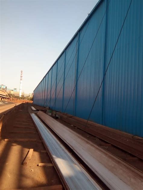 Blue Ms Colour Coated Roofing Sheet Thickness Mm At Rs Kg In