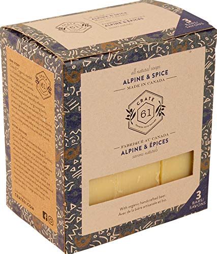 Amazon Crate Vegan Natural Bar Soap Alpine Spice Pack