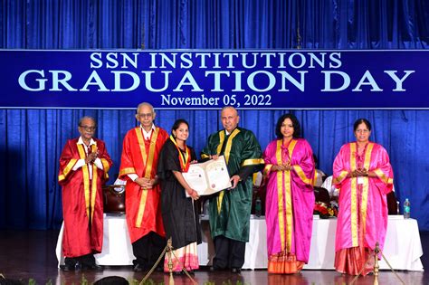 Ssn College Of Engineering Celebrates Its 22nd Graduation Day Apn News